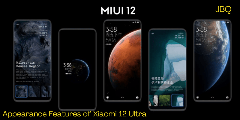 Appearance Features of Xiaomi 12 Ultra