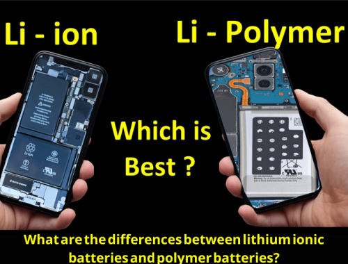 What are the differences between lithium ionic batteries and polymer batteries