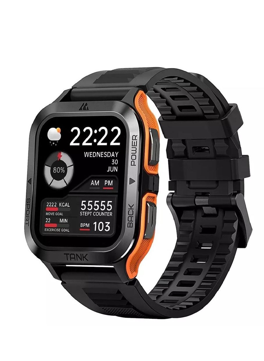 GPS, display, fitness tracker, watch, health Smart notifications OLED monitor, Bluetooth, voice command, water-resistant,