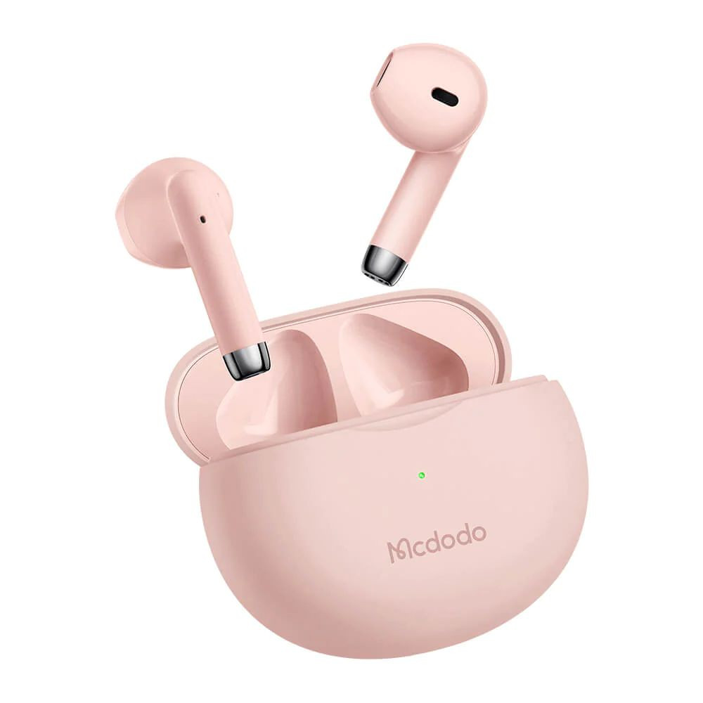 Mcdodo TWS Earbuds Lite HP-8031 Bluetooth Wireless Earphones, IP54, (Pink)