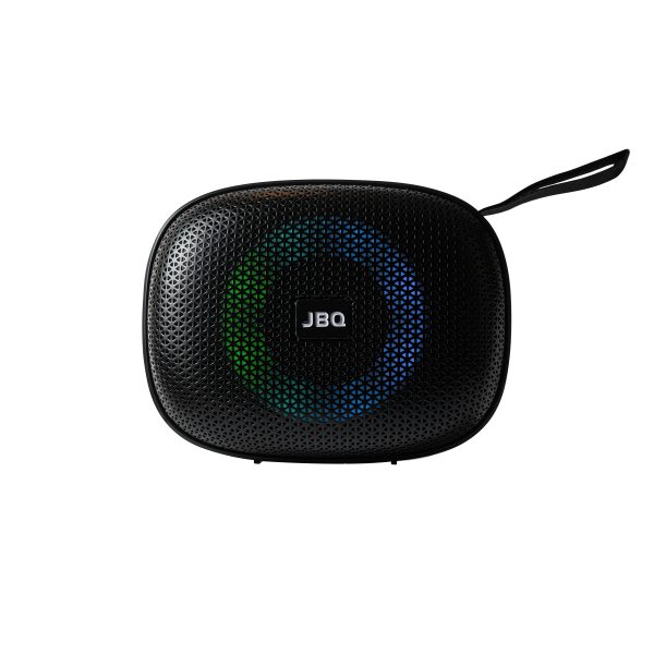 JBQ Portable Wireless Bluetooth Speaker with RGB Ring Light & Deep Bass – High-Fidelity Sound, Travel-Ready SP-1100